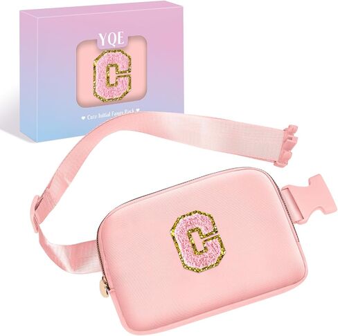 Birthday Gifts for Girls, 4 5 6 7 8 9 10 11 12 13 Year Old Girl Gifts for Teens Kids Daughter Sister Her,Cute Fanny Pack Belt Bag Crossbody Bag Trendy Stuff for Girls Teen Kids(Peach, E) in Saudi Arabia