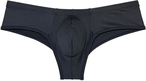 Men's Skin Feel Thong Boxers Underwear String Crotch Trunks Pouch Cheeky Bikini Briefs Athletic Underpants in Kuwait