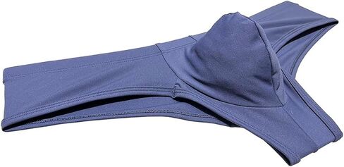 Men's Skin Feel Thong Boxers Underwear String Crotch Trunks Pouch Cheeky Bikini Briefs Athletic Underpants in Kuwait