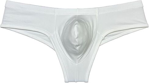 Men's Skin Feel Thong Boxers Underwear String Crotch Trunks Pouch Cheeky Bikini Briefs Athletic Underpants in Kuwait