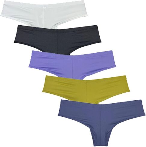 Men's Skin Feel Thong Boxers Underwear String Crotch Trunks Pouch Cheeky Bikini Briefs Athletic Underpants in Kuwait