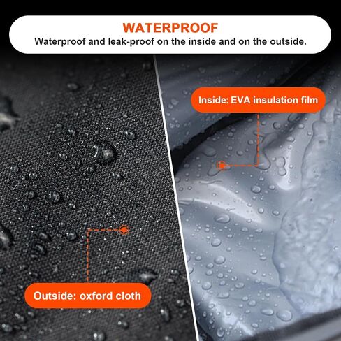 1PC Rear Bed Cooler Storage Box Compatible with Tesla Cybertruck 2024 Oxford Waterproof Insulation Bag in Saudi Arabia