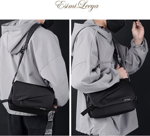 Lightweight Mens Messenger Bag Crossbody Waterproof Sling Shouler Bag for Men in Kuwait