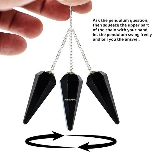 Pack of 11 Crystal Pendulums Bulk – Wholesale Pendulum with Chakra Pendulum and Pendulum Board – Dowsing Pendulum for Divination, Meditation, Healing Crystals – Natural Gemstone Pendulum in Kuwait