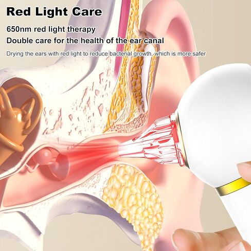 مجفف الأذن TopQuaFocus للسباحة والرياضات المائية وركوب الأمواج واستخدام أدوات السمع، يتوفر نموذجان من مجفف الأذن الذكي للأطفال والكبار in Kuwait