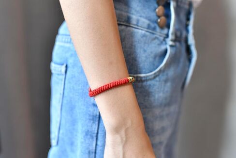 M L Sizes-Tibetan Vajra Knot Red String Bracelet for Fate and Strong Protection for women and men - Buddhist Bracelets No Long Dangling End in Saudi Arabia