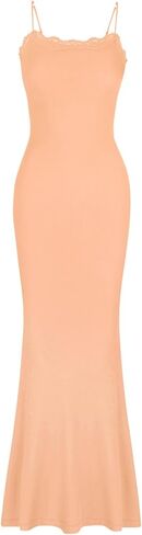 Reoria Women's Summer Lace Lounge Long Dress Sexy Disgant Alegant Backbless Bodycon Maxi Dresses in Kuwait