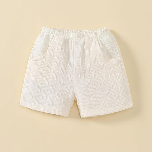 Little Boy Summer Clothes Short Sleeve Button Down Shirts + Shorts Beach Vacation Outfits in Saudi Arabia