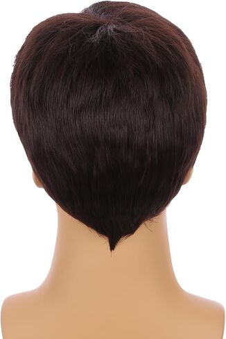 Boys Brown Wig Kids Short Brown Wigs Nature Layered Hair Wig Daily Party Halloween Costume Wigs for Children in Saudi Arabia