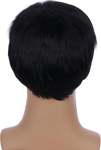 Boys Brown Wig Kids Short Brown Wigs Nature Layered Hair Wig Daily Party Halloween Costume Wigs for Children in Saudi Arabia