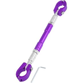 1SET Universal 22mm أرجوانية دراجة نارية BAR