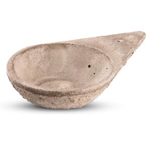 Incense Burner, Triangular Sahumador - Hand-Carved Cement Incense Holder, Ash Catcher for Sticks, Cones, Bombs & Smudges - 1 Piece, Perfect for Smudging, Yoga, and Meditation Accessories