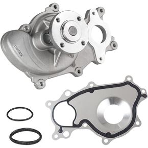IRONTREE AW6691 Professional Water Pump Kit with Metal Gasket Compatible with 2011-2016 Ford F-150, 15-20 Transit 150/250/350, 2015-2017 Expedition, 15-17 Lincoln Navigator, 3.5L V6 Engine