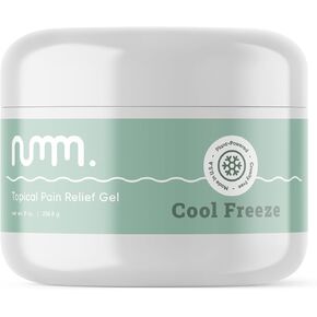 numm. Instant Pain Relief Gel, Cool Freeze, 6% Menthol, Citrus Mint Scent, 8oz in Saudi Arabia