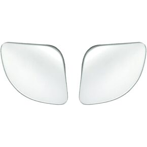 Blind Spot Mirror,Fan Shape Curved Car Blind Spot Mirror,Blind Spot Convex Car Mirror,Frameless 360° Adjustable Convex Rear View Mirror,Side Mirror Blindspot for cars trucks and SUV