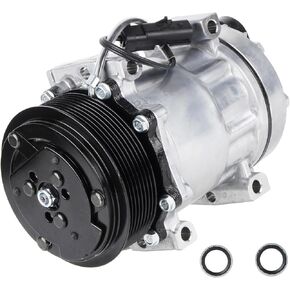 ضاغط AC مع القابض A/C متوافق مع Dodge RAM 2500 و 3500 بيك آب 5.9 5.9L 1994 1995 1996 1997 1998 1999 2000 2001 2002 2004 2005 ، CO 4775C