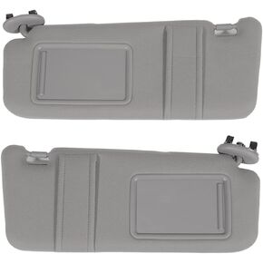 مجموعة Scitoo Right Passenger Sun Sun Visor Fit للفترة 2006-2011 لتويوتا كامري بدون فتحة سقف (بيج) in Kuwait