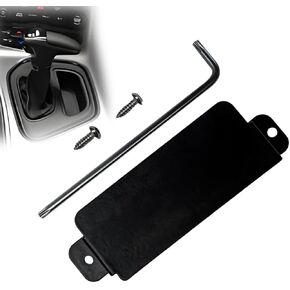 Steel Neutral Cover Plate Anti-Theft Device for 2015-2023 Dodge Challenger SRT Hellcat Redeye,SRT Hellcat, Scatpack 392, Daytona, Hemi Charger Accessories