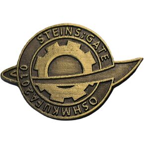 Steins Gate Cosplay PIN BACMEM LABMEM RINTAROU OKABE KURISU Mayuri ITARU COSPLAY PIN PROPOSORIES معرض هزلي