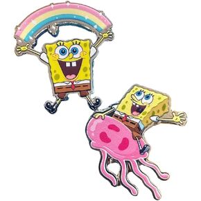 Zen Monkey Studios x SpongeBob: Positivity SpongeBob 2 Pin set