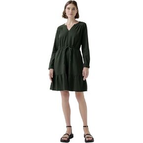 Pact Organic Cotton Women's Lightweight Tiered Dress