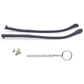 Children's Glasses Replacement Leg 1 Pair Silicone Eyeglass Repair Kit Anti-Slip Comfort Accessory
