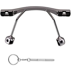 1 Pair Metal Frame Replacement Nose Bridge Eyeglasses Repair Kits Rimless Glasses Screws and 4-in-1 Screwdriver in Kuwait