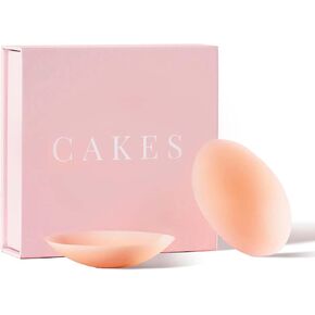 2025 Cakes Explore Our Reusable Waterproof Nipple Covers for Women: Summer - Ready Design 10cm (B-DD)