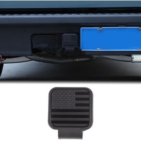 Aunginsy Trailer Hitch Cover Compatible with Ford Maverick 2022-2024 Pickup Truck Trailer Hitch Cover Tube Plug Insert Rubber Tow Receiver Hitch Tube Cover Plug Cap Protection Exterior Accessories