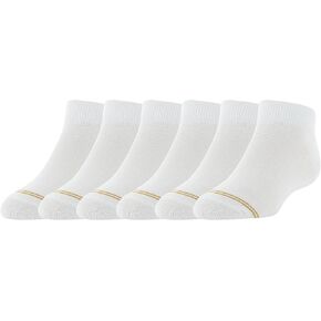 Gold Toe Little Girls' 6 Pack Flat Knit Quarter