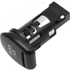Power Outlet Socket Replacement for Nissan Leaf Murano Rogue Kicks Sentra Versa Note Replace# 25331-6CA0A