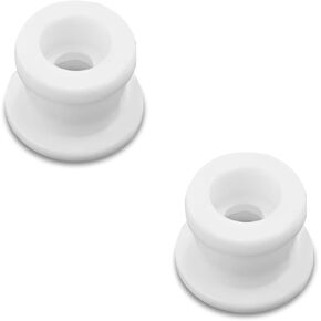 2PCS Automatic Transmission Shifter Cable Bushing Kit for Ford DG9Z-7K340-A Gear Shift Linkage Cable End Connector Lever Fix Repair Bushing Kit Replacement for Ford Edge Endura 2013-2018(White)