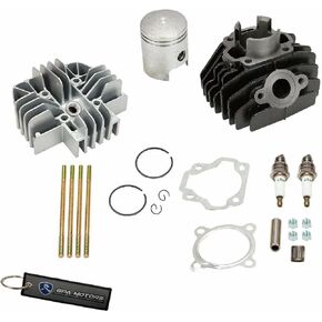 مجموعة طوقا مكبس الأسطوانة تناسب Yamaha PW80 Y-Zinger (1983-2006)