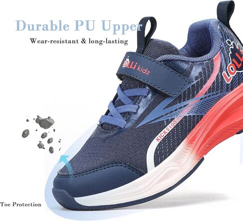 LOLLi kidz Boys Girls Shoes Kids Sneakers Athletic Tennis Shoes Lightweight Breathable Running Shoes in Saudi Arabia