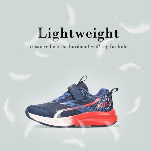LOLLi kidz Boys Girls Shoes Kids Sneakers Athletic Tennis Shoes Lightweight Breathable Running Shoes in Saudi Arabia