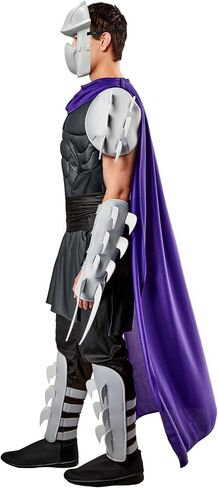 Rubies Men's Teenage Mutant Ninja Turtles Deluxe Shredder Costume with Cape and Mask in Saudi Arabia