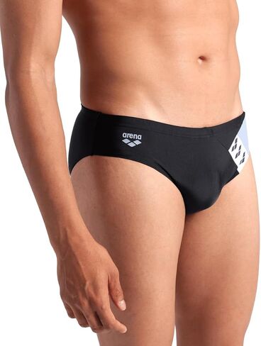Arena Men's Feel Stripe Swim Birps Sports Wathing Swimsuit Poolwear Beach Weach in Saudi Arabia