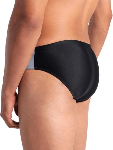 Arena Men's Feel Stripe Swim Birps Sports Wathing Swimsuit Poolwear Beach Weach in Saudi Arabia