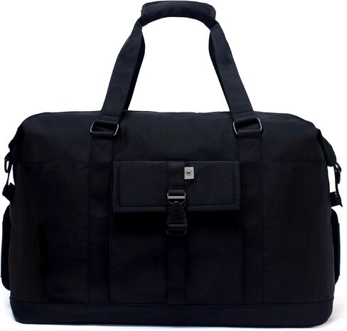 SUNNY BIRD Duffel with Utility Pouch, 40L Weekender Overnight Bag with Shoe Compartment for Travel and Sports (Blue) in Saudi Arabia