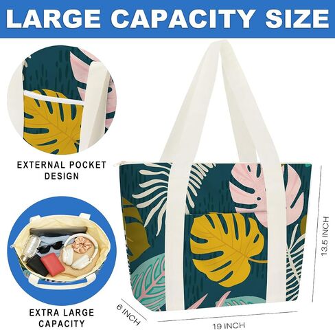 Beach Bags Wet Bag for Swimsuit Tote Bag for Friends Travel Gifts, Aloha Bags Waterproof Vacation Essential in Saudi Arabia