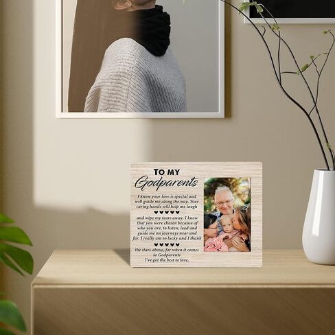 Friends Rustic Wood Picture Frame It's Friends We Meet Along the Way Wooden Photo Frame for Tabletop or Wall Display (for 4x6 Photo), Best Friend Gift in Saudi Arabia
