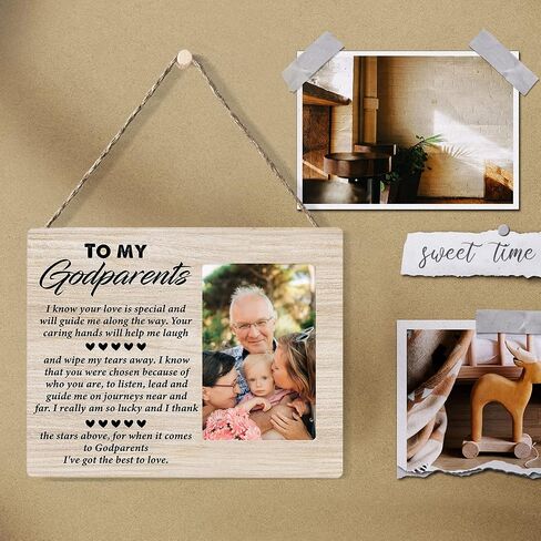 Friends Rustic Wood Picture Frame It's Friends We Meet Along the Way Wooden Photo Frame for Tabletop or Wall Display (for 4x6 Photo), Best Friend Gift in Saudi Arabia
