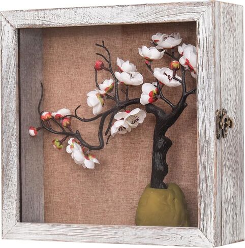 مربع الظل 12x12x4 ، العمق الخارجي 4 في مربعات الظل العميقة الإضافية عرض الحالات للصور والصور والتذاكر على التذاكر (أبيض محزن) in Kuwait