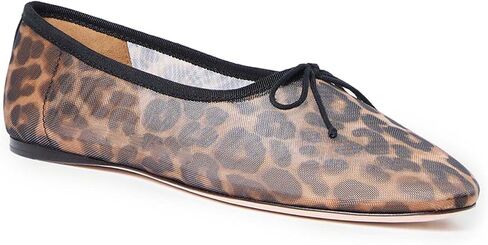 UBWDU Mesh Ballet Flats for Women Round Closed Toe Mary Jane Flats Ballerina Shoes with Bow in Saudi Arabia