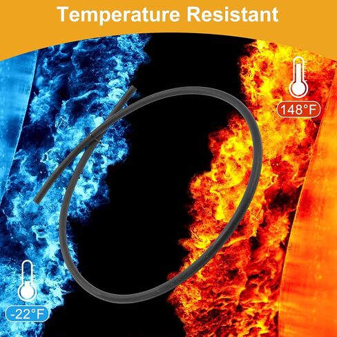 1/8 "مجموعة خط الوقود 4.92 قدم خرطوم خرطوم السيارات خرطوم الوقود مع 8 المشابك 1 مجموعة in Kuwait