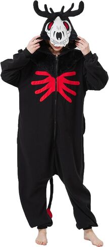 Adult mythical creature Wendigo Onesie Costume Pajamas,Halloween Christmas Wendigo Onesie Pajamas in Saudi Arabia
