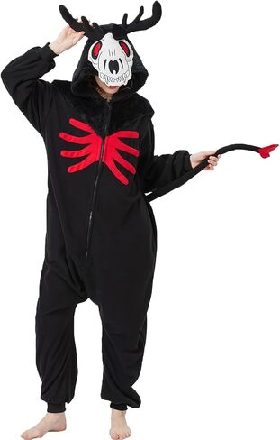Adult mythical creature Wendigo Onesie Costume Pajamas,Halloween Christmas Wendigo Onesie Pajamas in Saudi Arabia