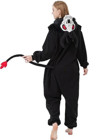 Adult mythical creature Wendigo Onesie Costume Pajamas,Halloween Christmas Wendigo Onesie Pajamas in Saudi Arabia
