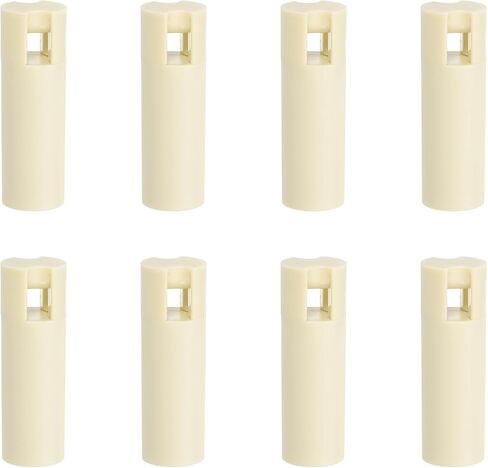 uxcell 8Pcs Cord Knobs, 75mm Window Blind Tassels Plastic Pull Cord Tassel Drops Pull End Pendant for Window Blinds Shade Curtain, Black in Kuwait
