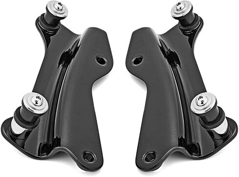 Dasen Sissy Bar with 4-Point Docking Hardware Kits, Detachable Passenger Backrest Compatible with Harley Touring Road Glide Street Glide Electra Glide Road King 2014-2024 Black in Saudi Arabia